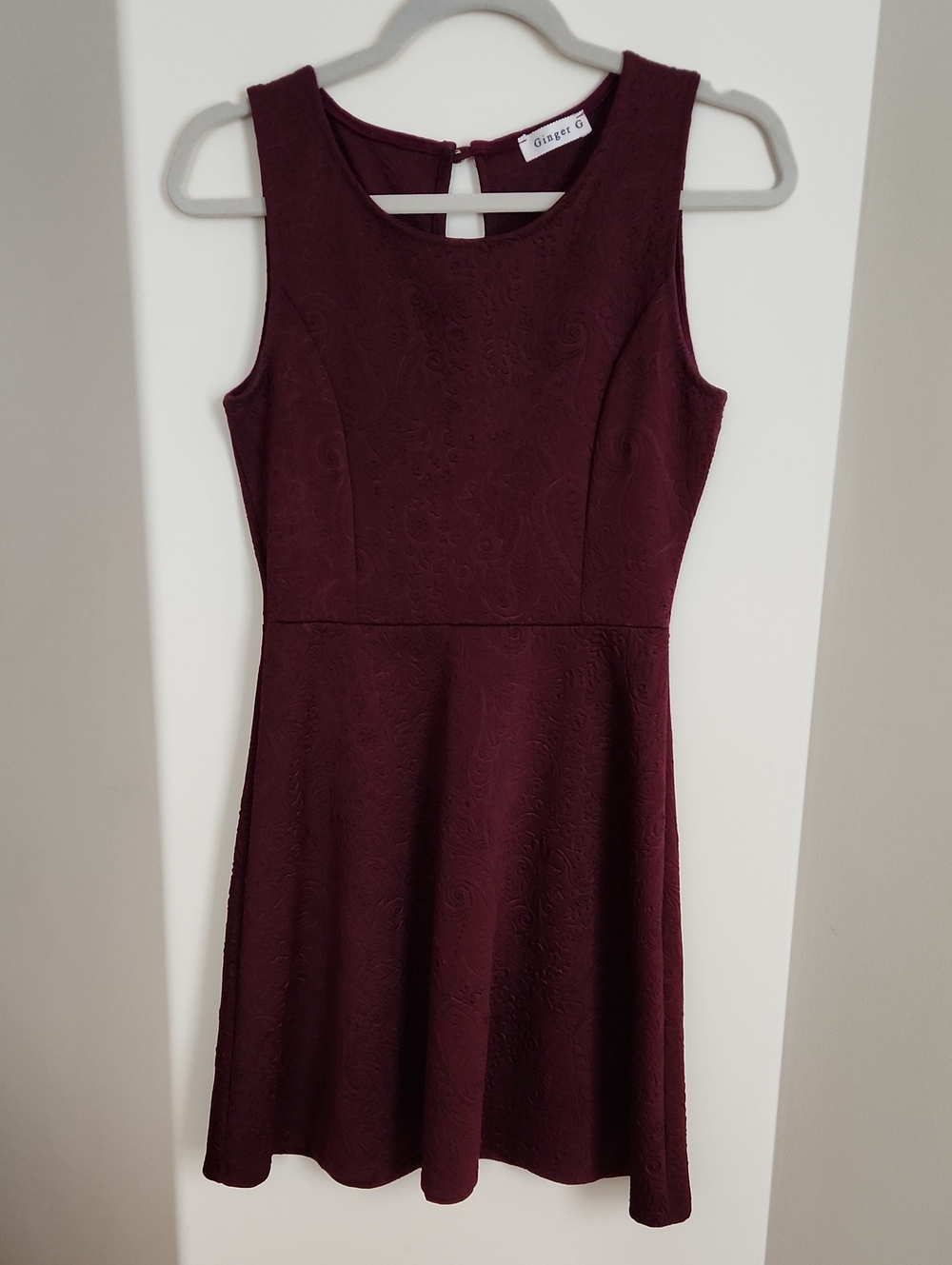 Subtle Textured Patterned Dress